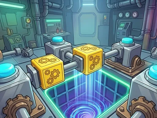 لعبة Box Press Puzzle - لعبة منطق مجانية عبر الإنترنت