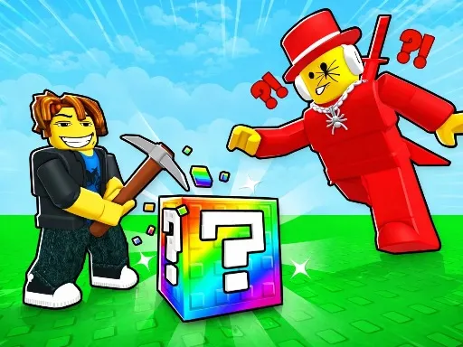 Break a Lucky Blocks: Catch Brainrots - Play Now Arcade Style