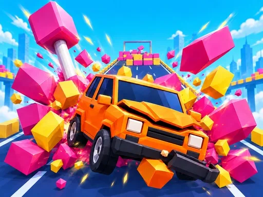كار سماش أوبي 3D: لعبة أركيد مجانية عبر الإنترنت