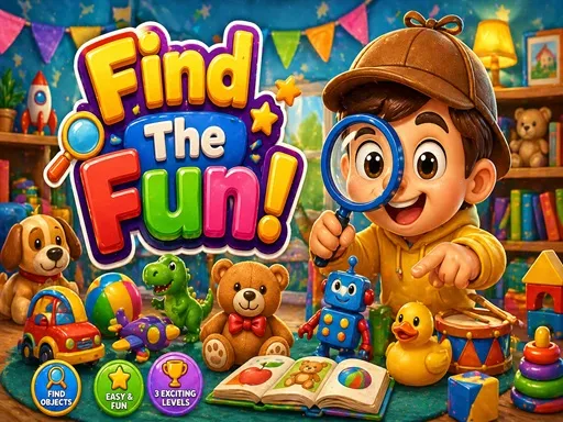 Find The Fun! Free Online Object Finding Game