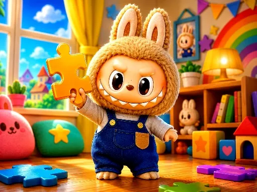 Labubu Jigsaw Puzzle Time (Free Online Game)