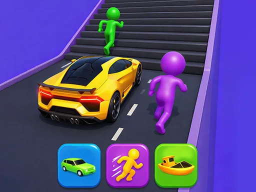 Mini Shape Shifting - Arcade Racing Game: Play Now