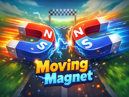 Moving Magnet - Play Now Logic Puzzle