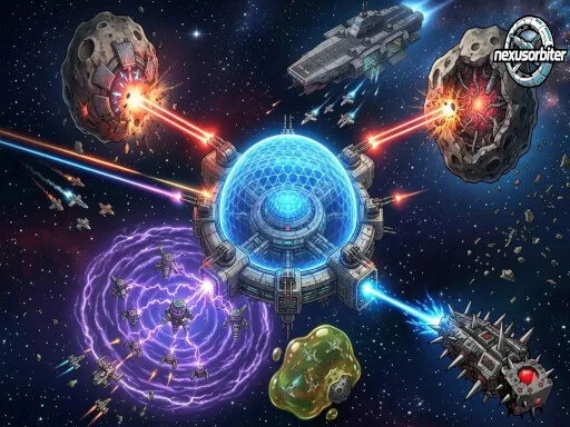 Nexusorbiter Free Online Game – Play Now Space Station Defender