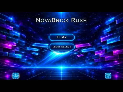 NovaBrick Rush - لعبة تكسير الطوب المجانية عبر الإنترنت