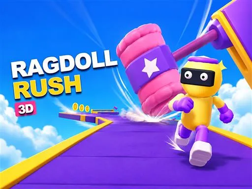راغدول راش 3D: سباق السماء - لعبة جري مجانية عبر الإنترنت