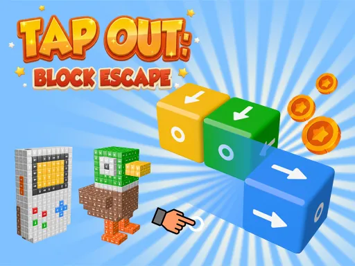 Tap Out: Block Escape - Play Now, Relaxing 3D Puzzle Game