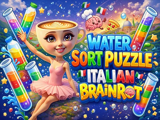 Water Sort Puzzle - Italian Brainrot: Free Online Game, Play Now